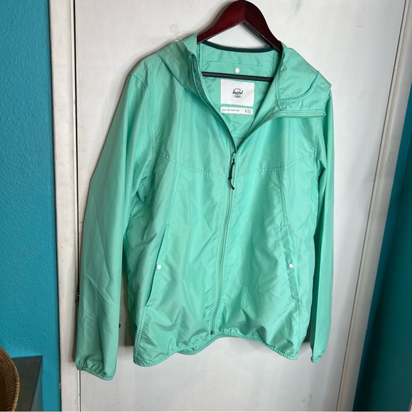 Herschel Supply Co. Voyage Wind Jacket WATER WIND RESISTANT LUCITE GR - Picture 1 of 4